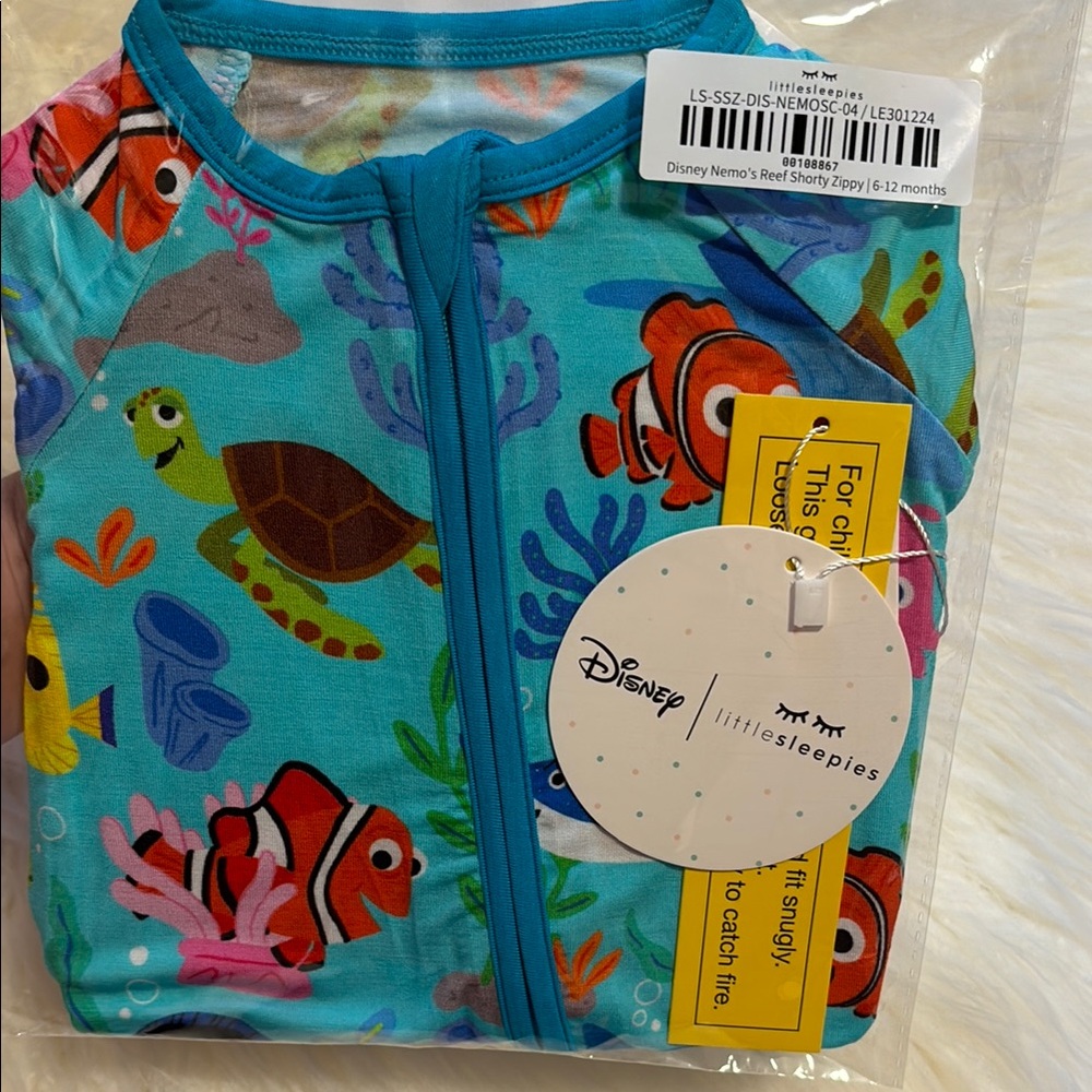 Disney Nemo's Reef Shorty Zippy
